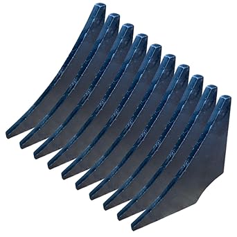 Roll Cage Corner Gussets 4”x4"x 1/4” -Set of (10) Metal Gusset, Cold Rolled, Chassis, Roll Cage, Hot Rod, Trailer, Rat Rod